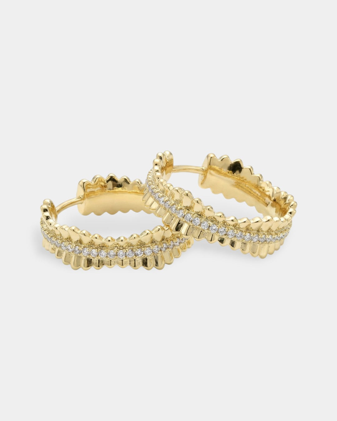 ARRACADAS CINTA MICRO PAVE LINE