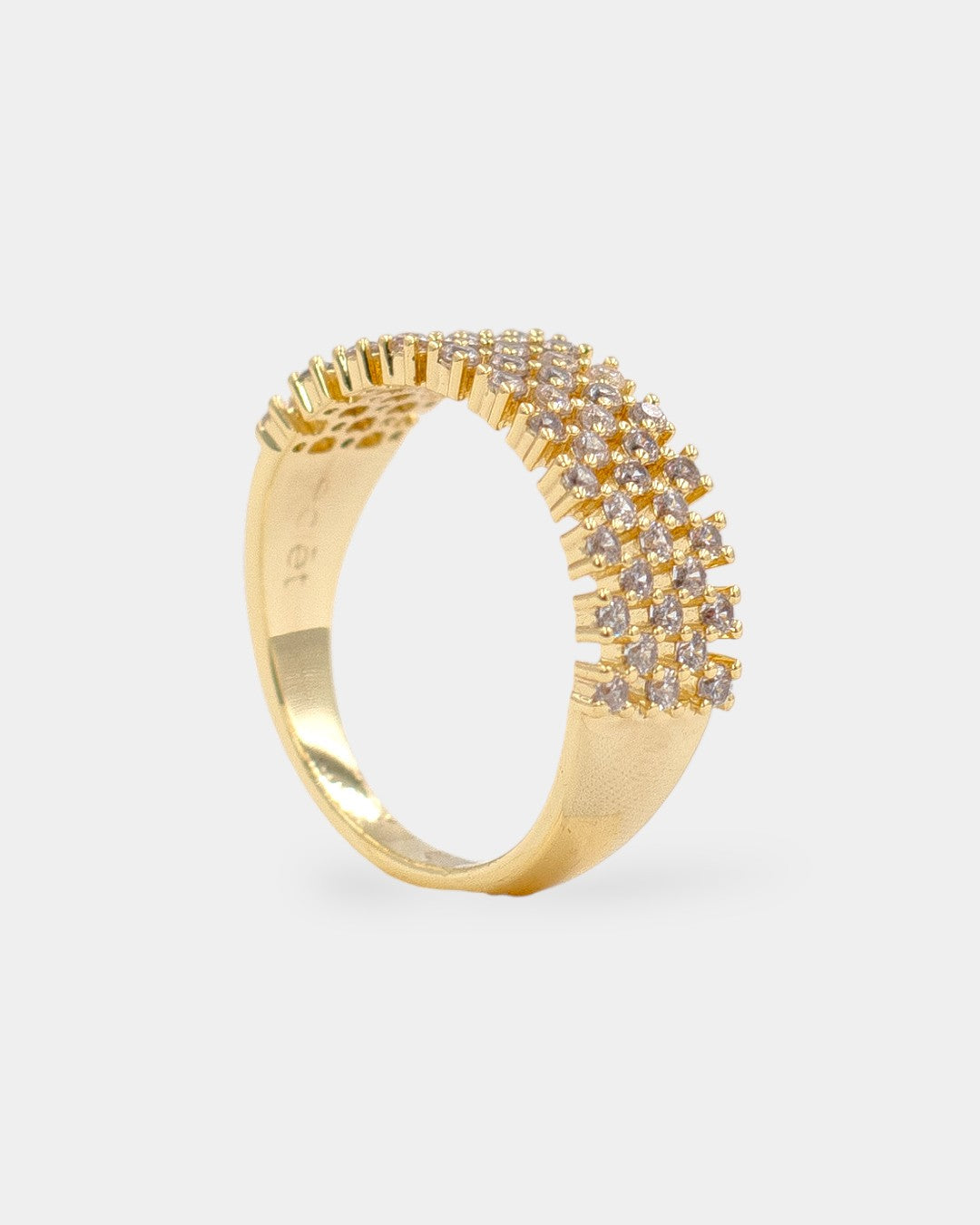 ANILLO GRUESA ERIZO DESTELLOS