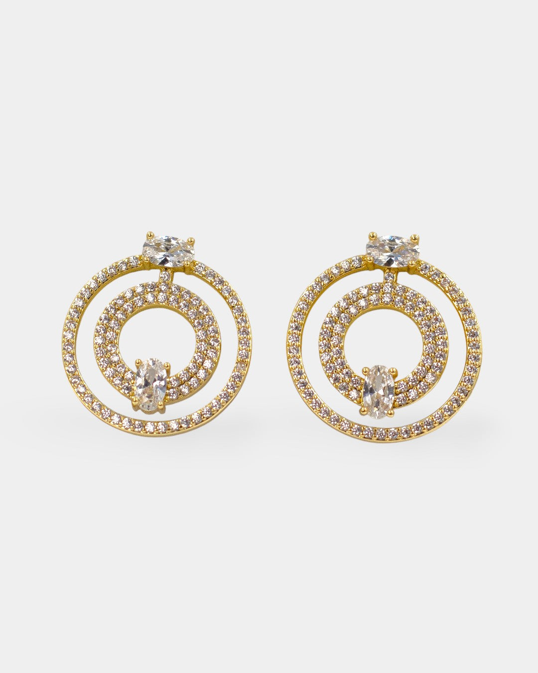 ARETES DOBLE HALO