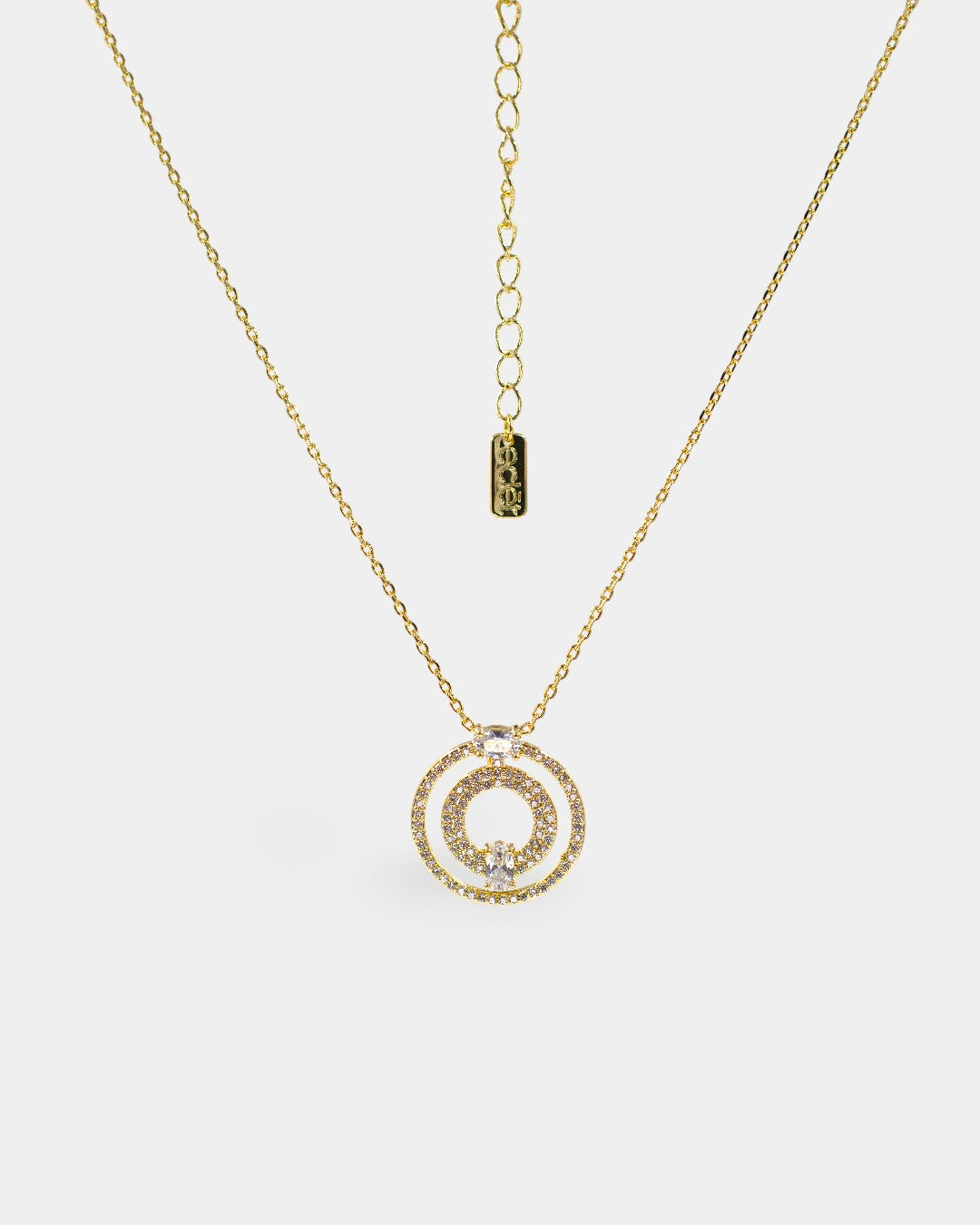 COLLAR CON DIJE DOBLE HALO