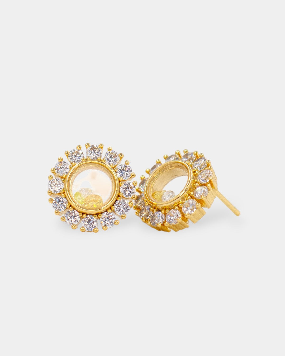 ARETES YELLOW SOLESTE ZIRCONIA