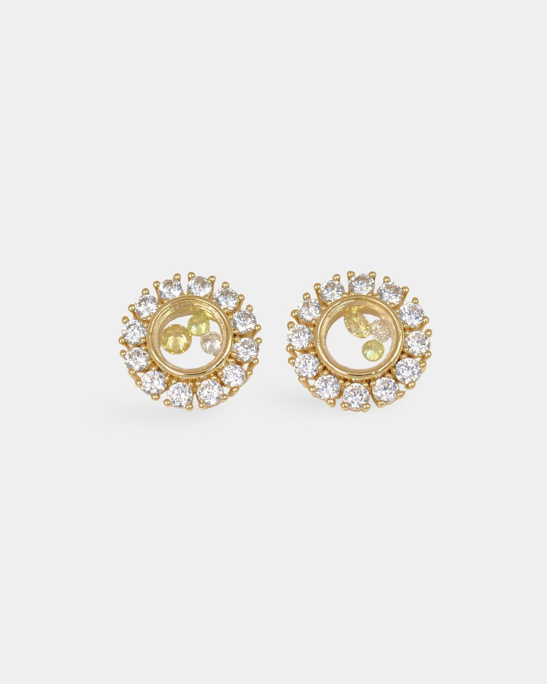ARETES YELLOW SOLESTE ZIRCONIA