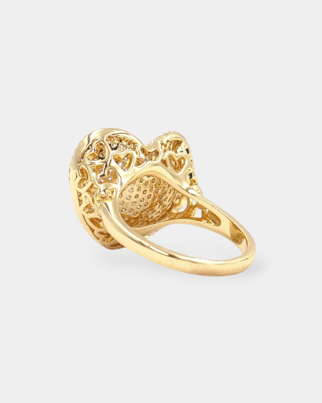 ANILLO CORAZON CUENCO DESTELLOS
