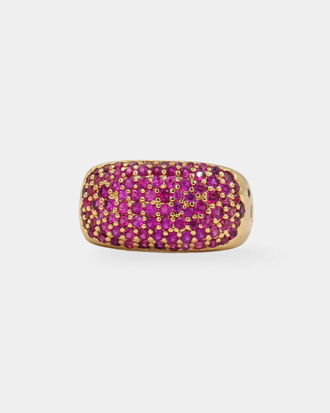 ANILLO MICRO PAVE FUCSIA ZIRCONIA